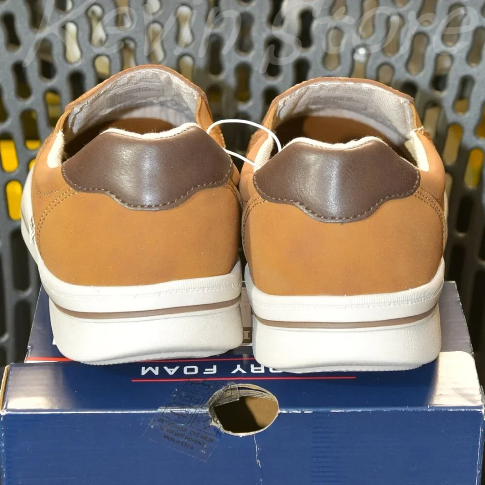 Izod Men's Slip‎ On Shoe in Brown
